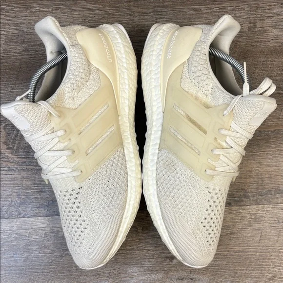 Adidas Ultraboost 1.0 DNA “Triple White Cream” Sneakers (Men’s 9.5)